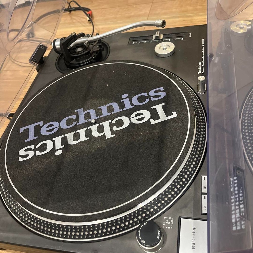 Technics SL1200MK3 2set pair Turntable Pair Dj Black Direct Player