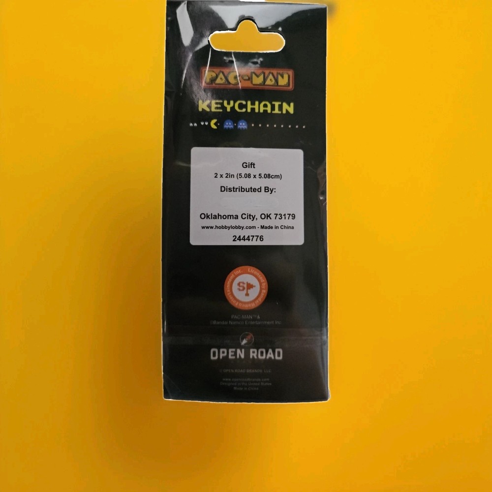 Pac-Man Keychain New in Package