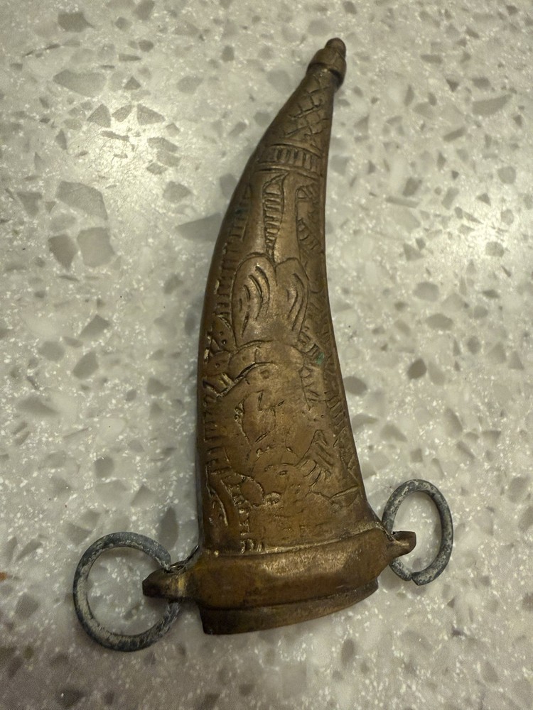 vintage middle eastern dagger w/ sheath old knife