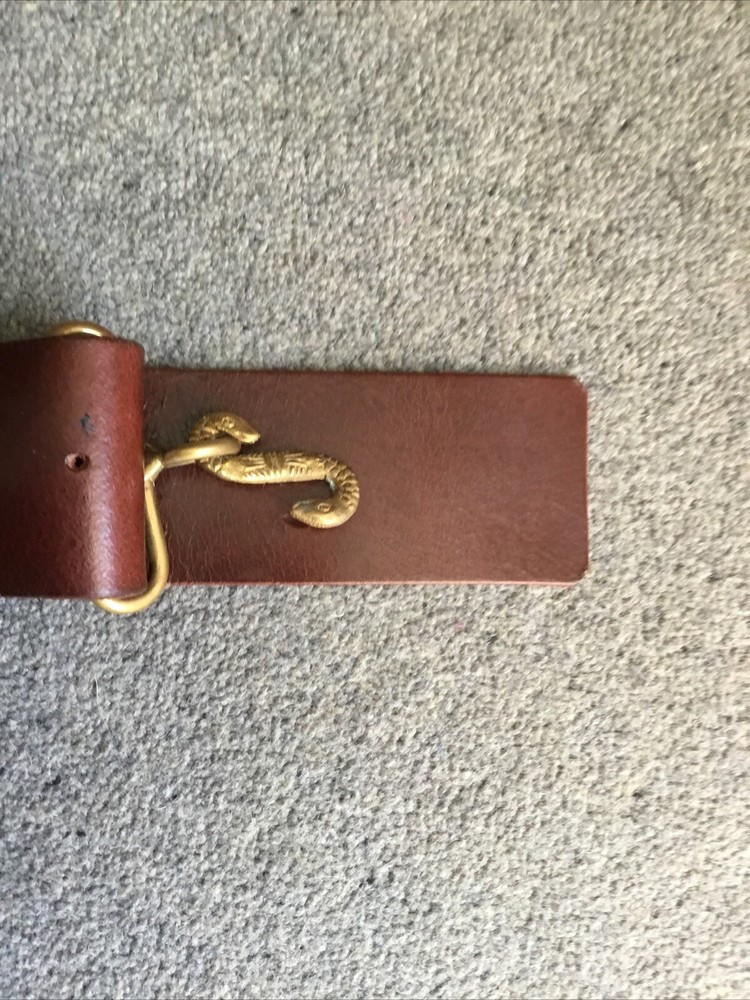 1914 Pattern Leather Belt