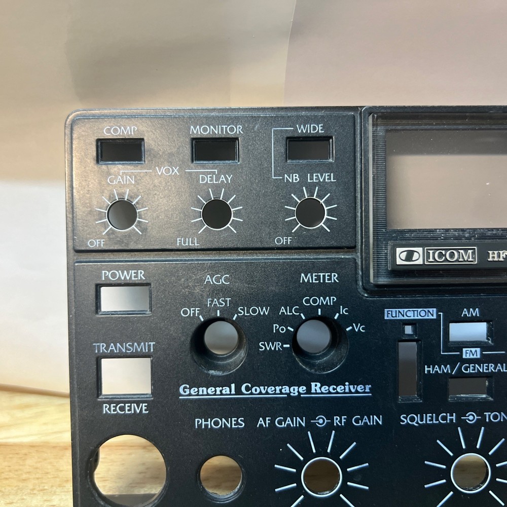 FACE PLATE FOR ICOM IC 751