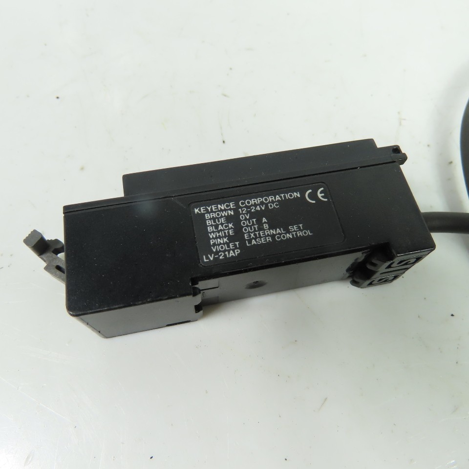 Keyence LV-21AP Digital Laser Sensor Amplifier 12-24VDC