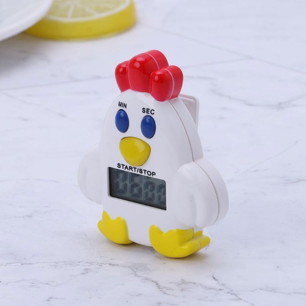 Kitchen Electronic Chicken Timer LCD Digital Display Birthday Present Tools CW