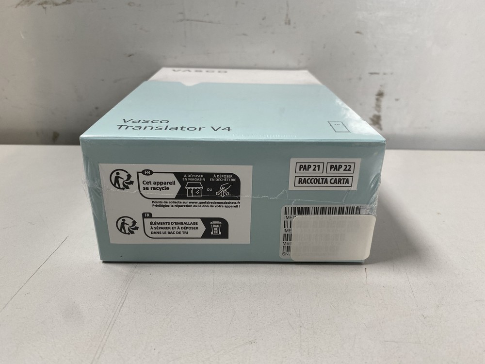 Vasco Translator V4 Voice Recorder - Black