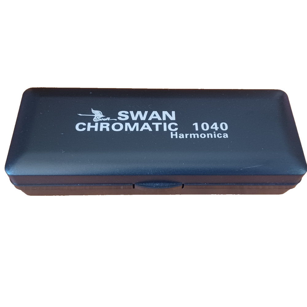 Swan Chromatic Harmonica 1040 C Case Cleaning Cloth Nice!