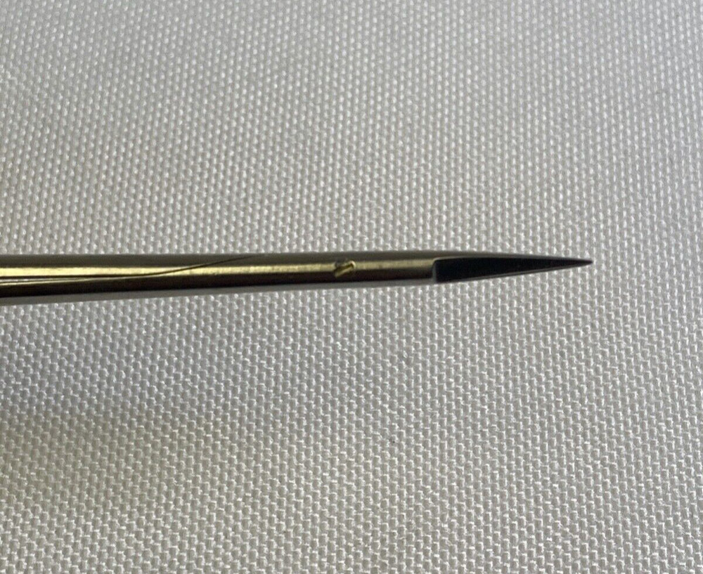 Aesculap FD105R Micro Vessel Scissors Bayonet Straight Sharp Tips 7.5"