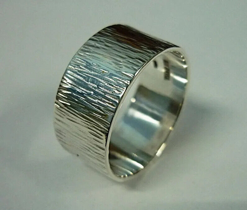 Solid 925 Sterling Silver Band Ring Statement Ring Handmade Ring All Size