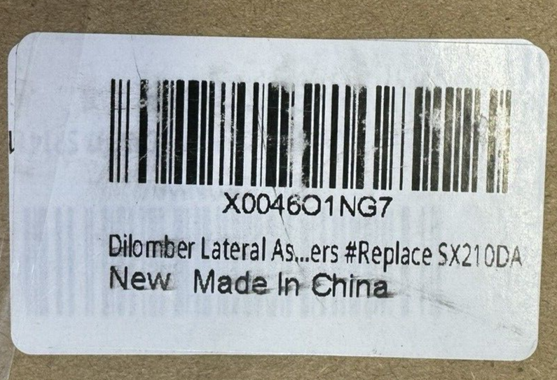 SX210DA Lateral Assembly with Center Pipe Replacement