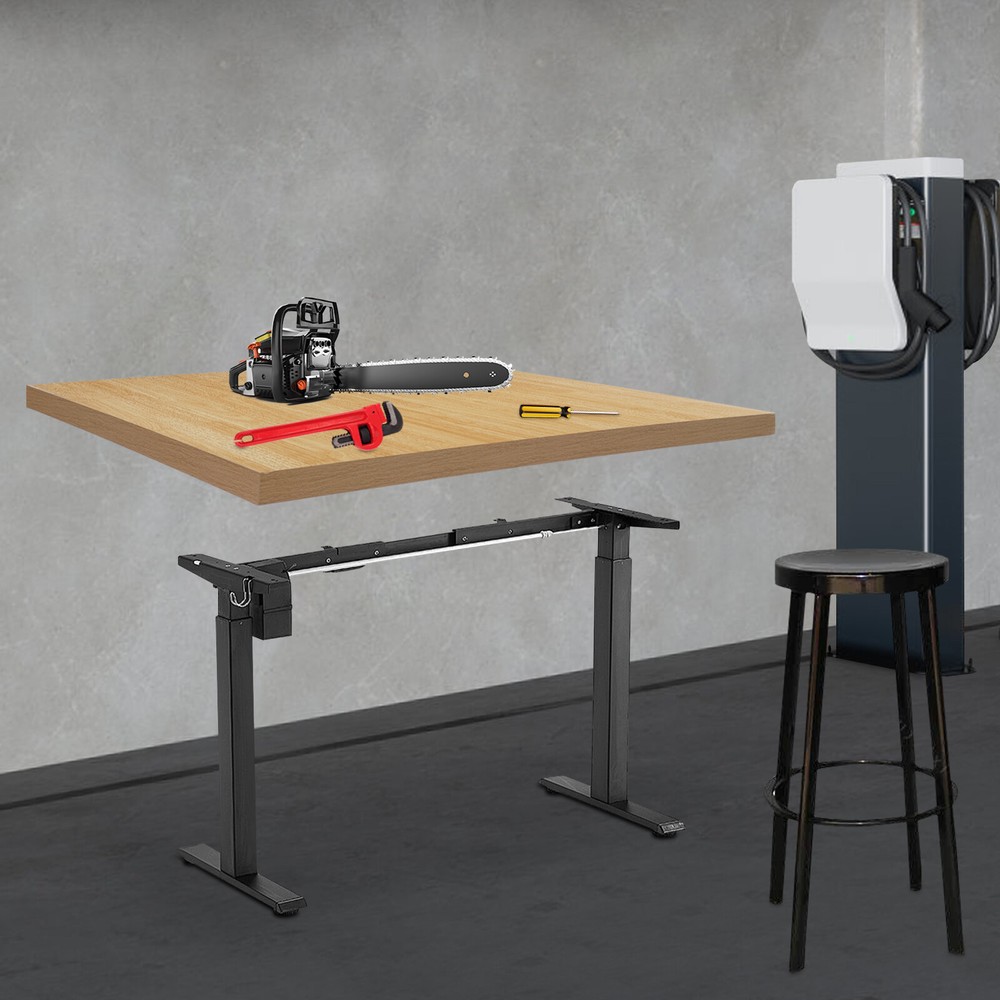 Plywood Tabletop, Rectangular Countertop, Adjustable Countertop 75*90*3.5cm