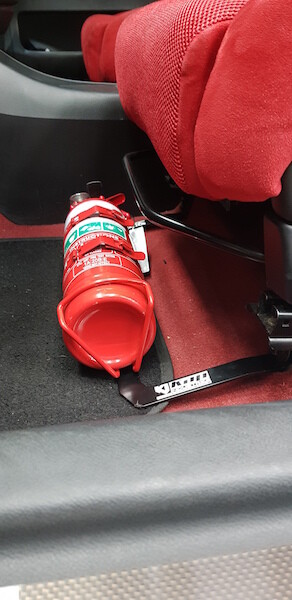 Fire Extinguisher Bracket Suits Honda Integra DC5