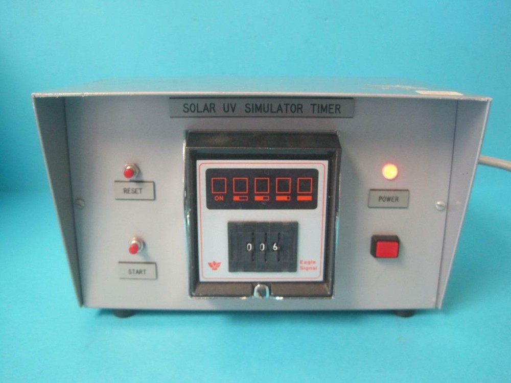 Solar Light Co. UV Light Simulator Timer Model ESD-I Tested Working Used