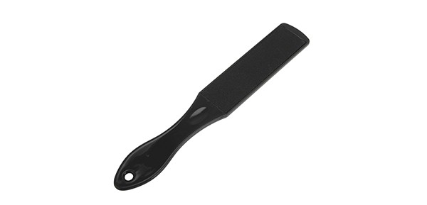 Rectangular Double-sided Foot Scrubber Black 1 Pc