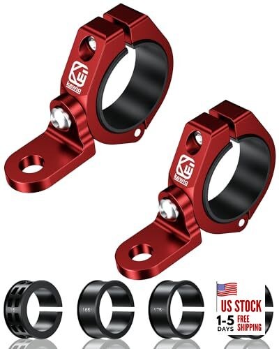 2PCS Whip Light Mount, Solid Aluminum Alloy UTV Flag Mounts, Off-Road LED