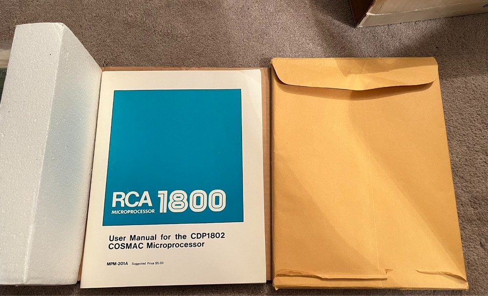 RCA COSMAC Evaluation Kit 18S020 Unbuilt