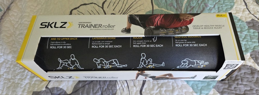SKLZ Trainer Self Guided Roller Foam  Muscle Builder Therapy Flexibility Workout