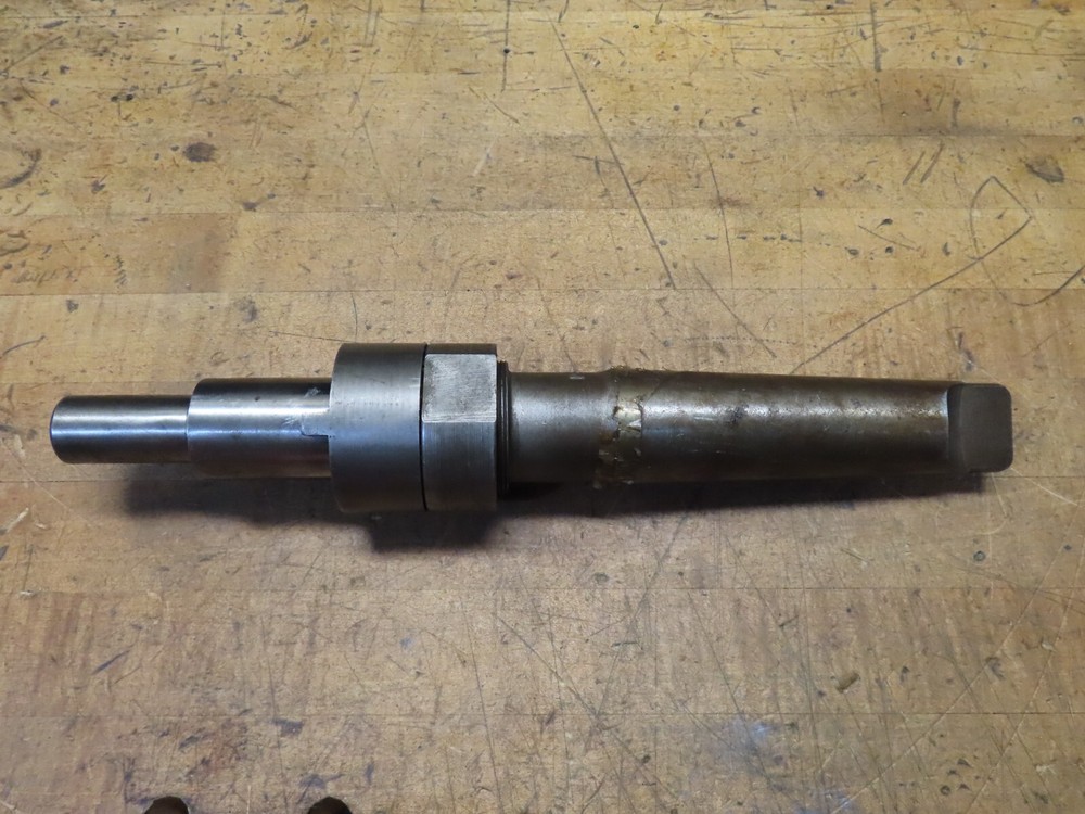 Peerless #10 shell reamer arbor 5mt shank ***MODIFIED DIAMETER ARBOR***