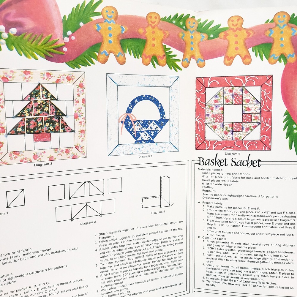 Christmas Stocking Patterns Vanessa-Ann Collection Material Possessions 1980s