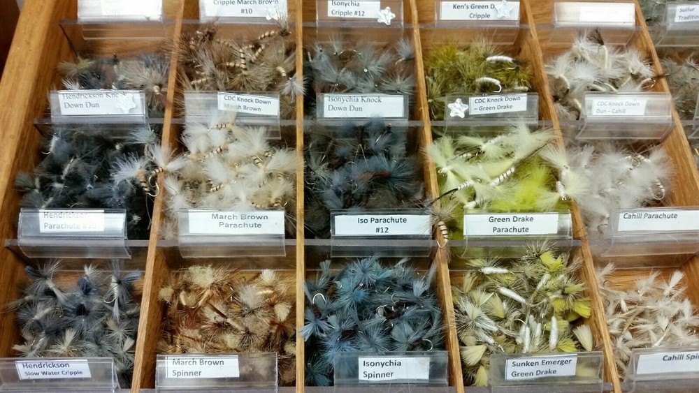 Rusty Spinner, Ken's Hackle Wing Rusty Spinner, Mayfly Spinner, 3 pack