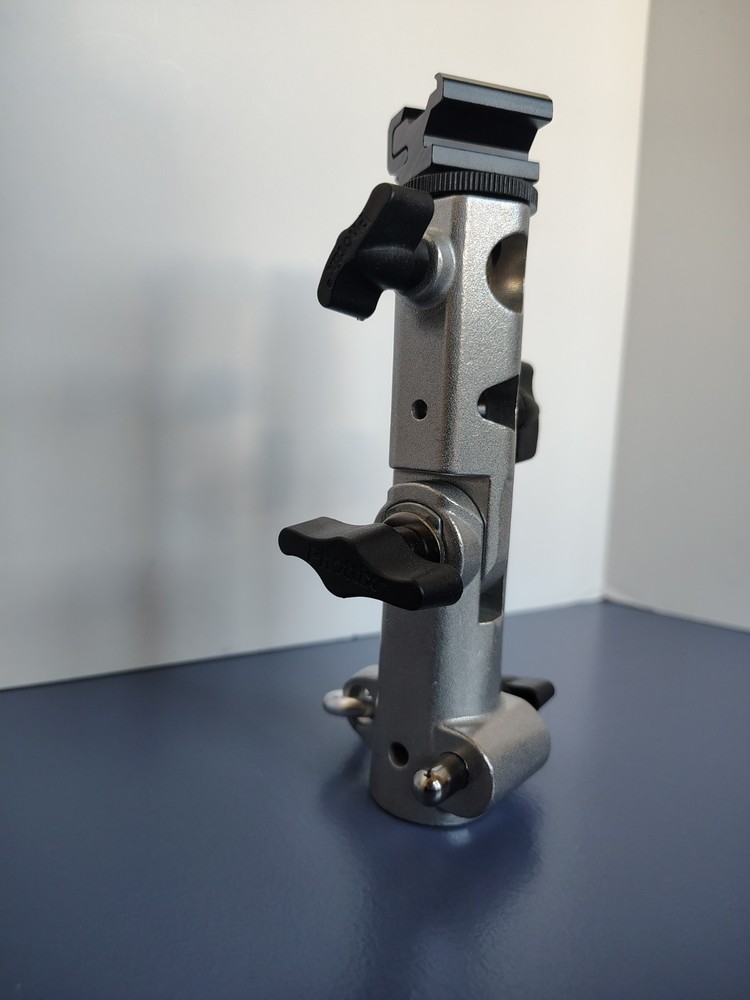 Phottix Varos Pro BG , Double Ball Joint adapter, Elbow Hinge.