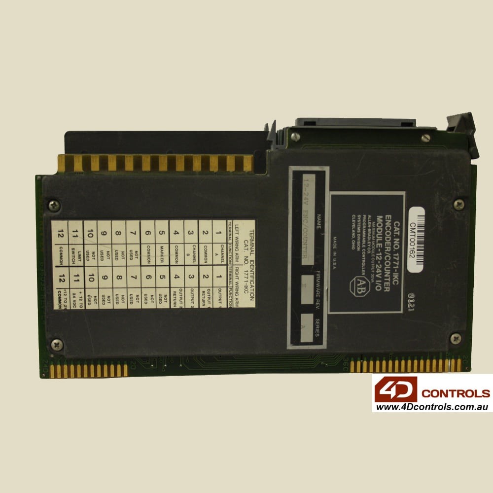 1771-IKC | Allen Bradley | PLC-5, Counter/Encoder Module, 12-24VDC, Used, Ser A