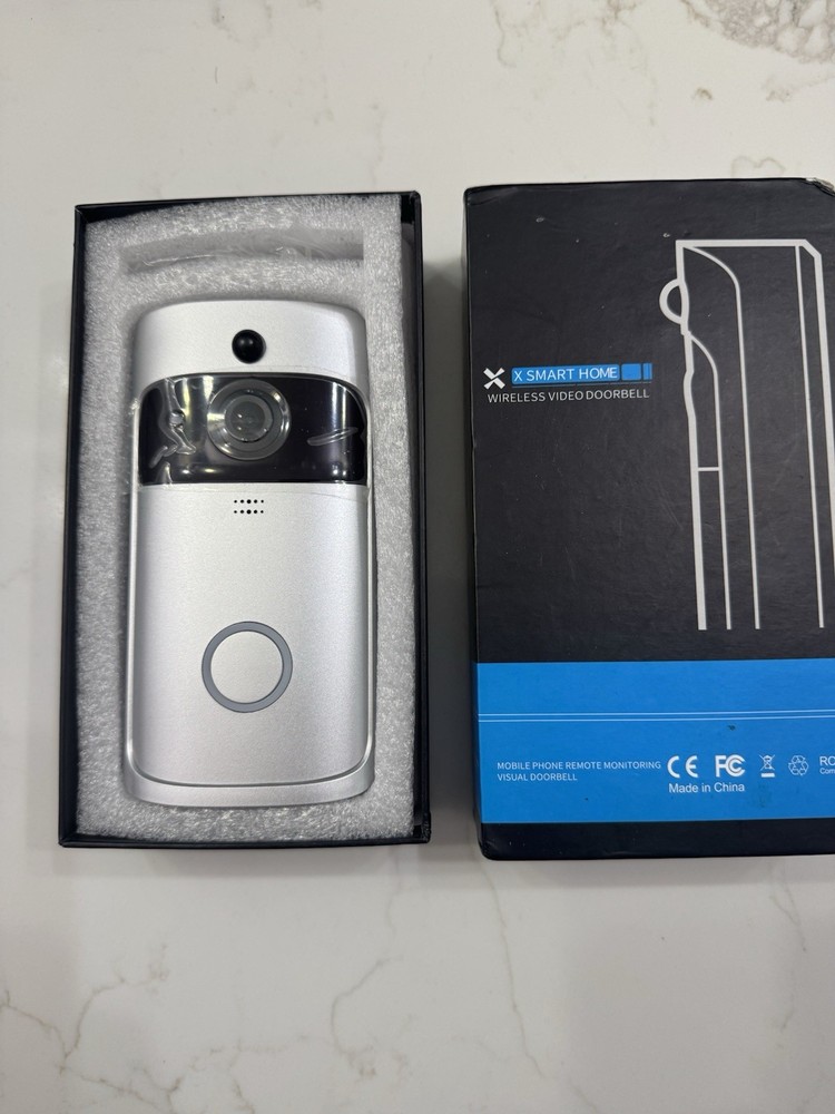 Smart Home Wireless Video Doorbell,New Open Box.