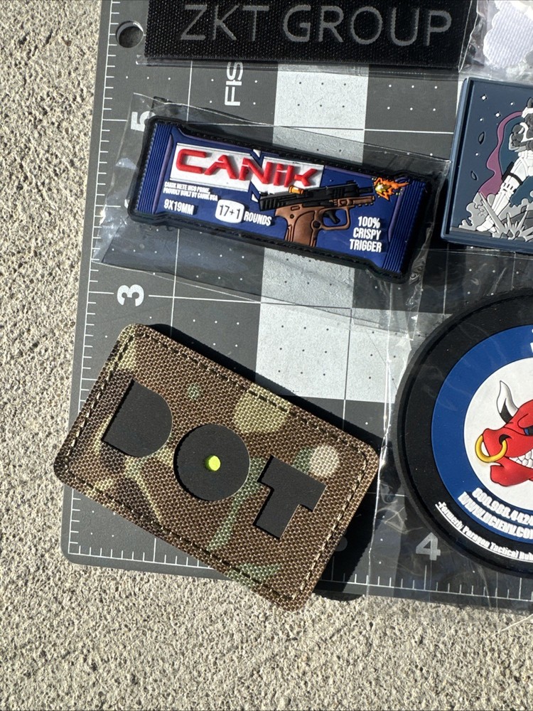 2026 Shot Show Patch Lot Tactical Patch Canik,Shadow Systems, Kel Tec & More