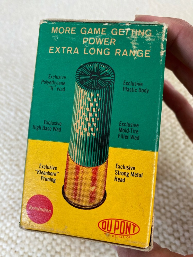Remington Express 12 Gauge Shotgun Shell Box empty
