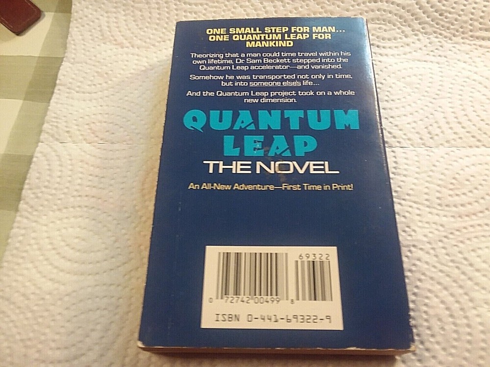 Quantum Leap : The Novel By Ashley McConnell
