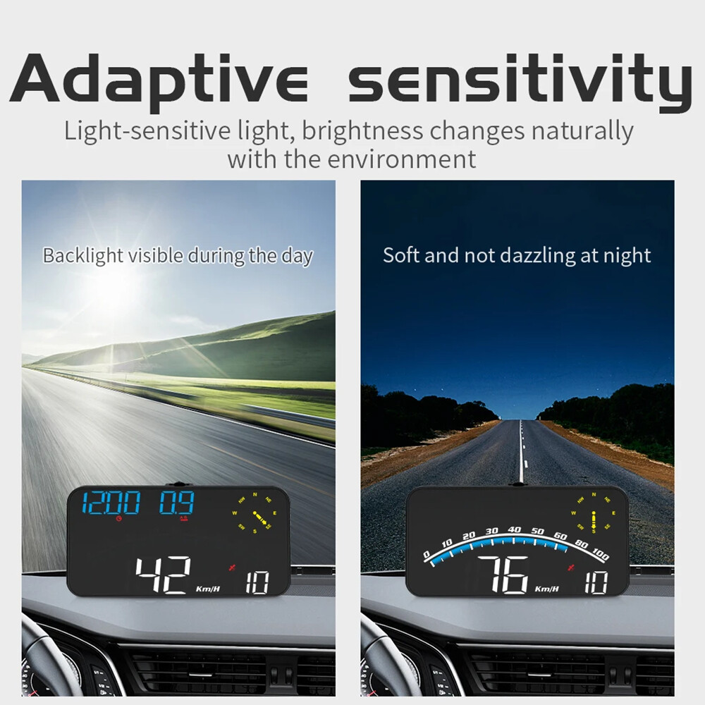 G10 Head Up Display GPS System for All Car Windshield Projector Speedometer HUD
