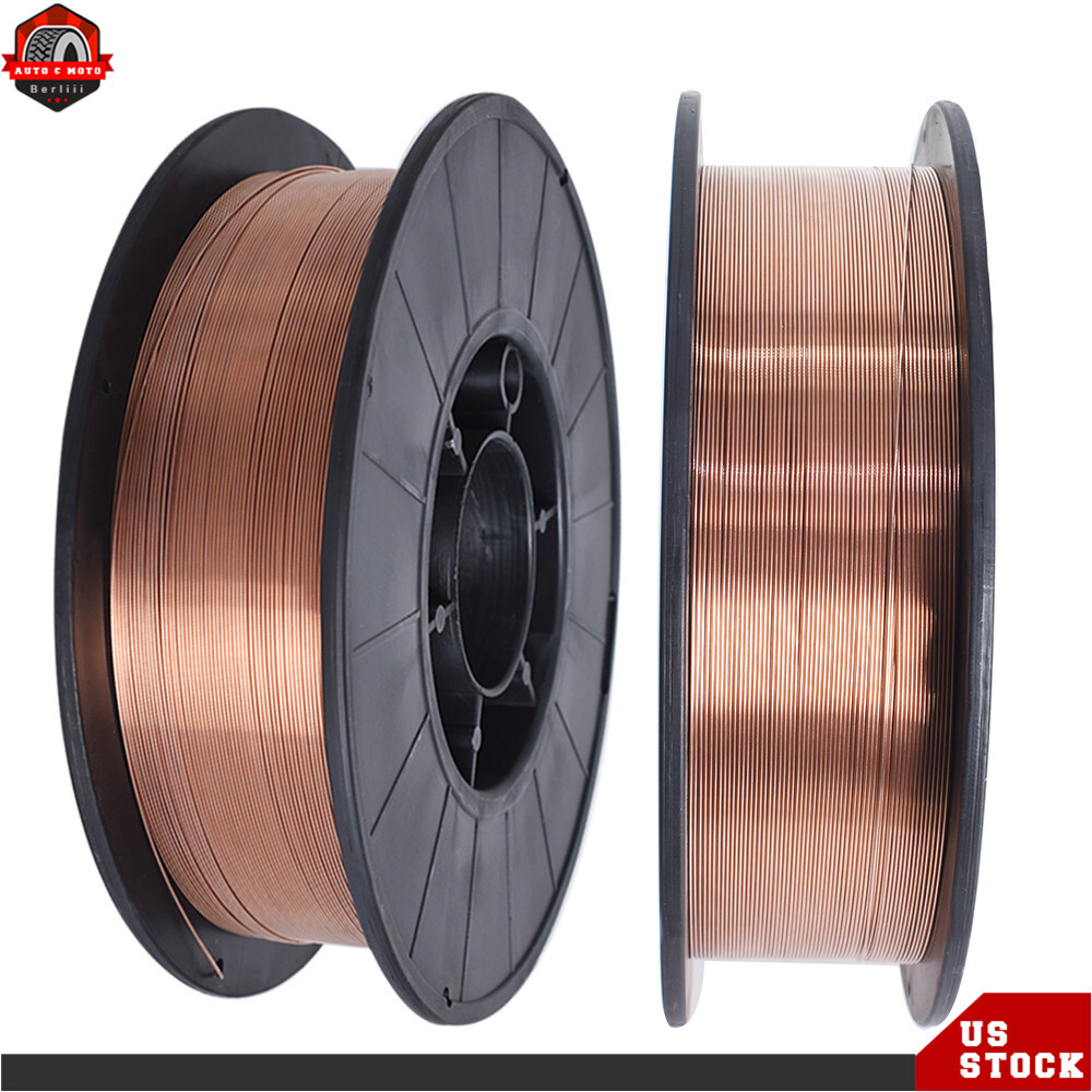 11-lb Roll 2Pack ER70S-6 .030" (0.8mm) Mild Steel MIG Welding Wire