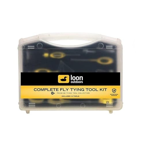 Loon Complete Fly Tying Tool Kit - Black