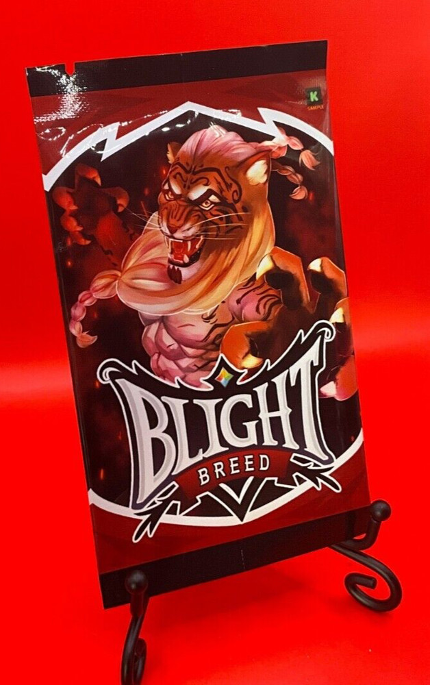 Blightbreed TCG  🔥 KICKSTARTER  SAMPLE 🔥 Sealed Pack!!