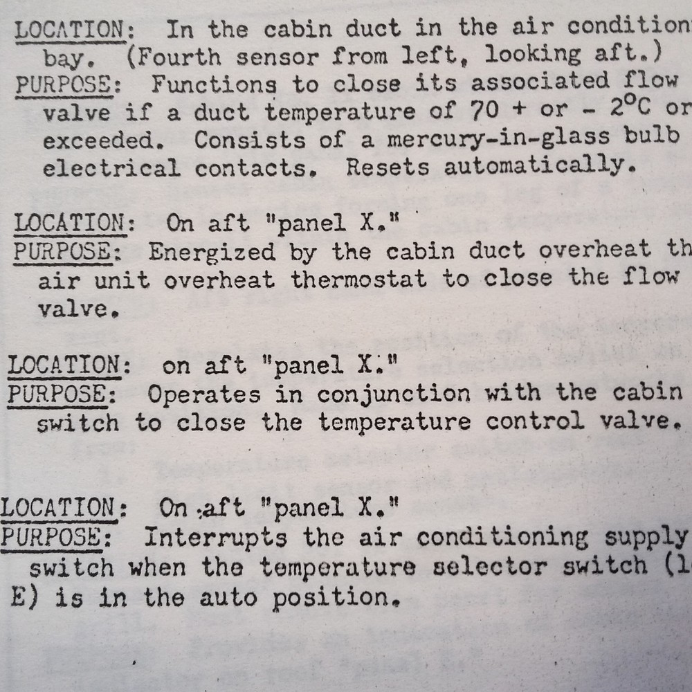 BAC One-Eleven 1-11 Component Locator Booklet Manual