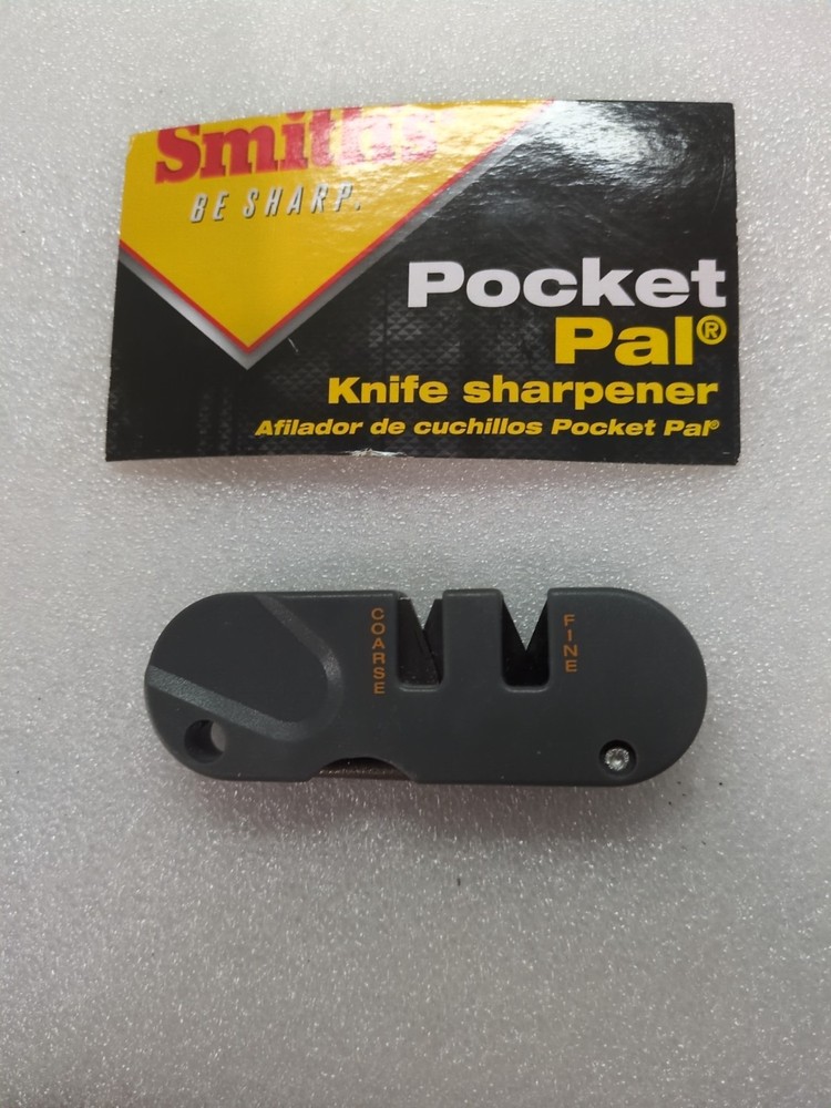 Smith's PP1 Pocket Pal Knife Carbide & Ceramic Stone Sharpener