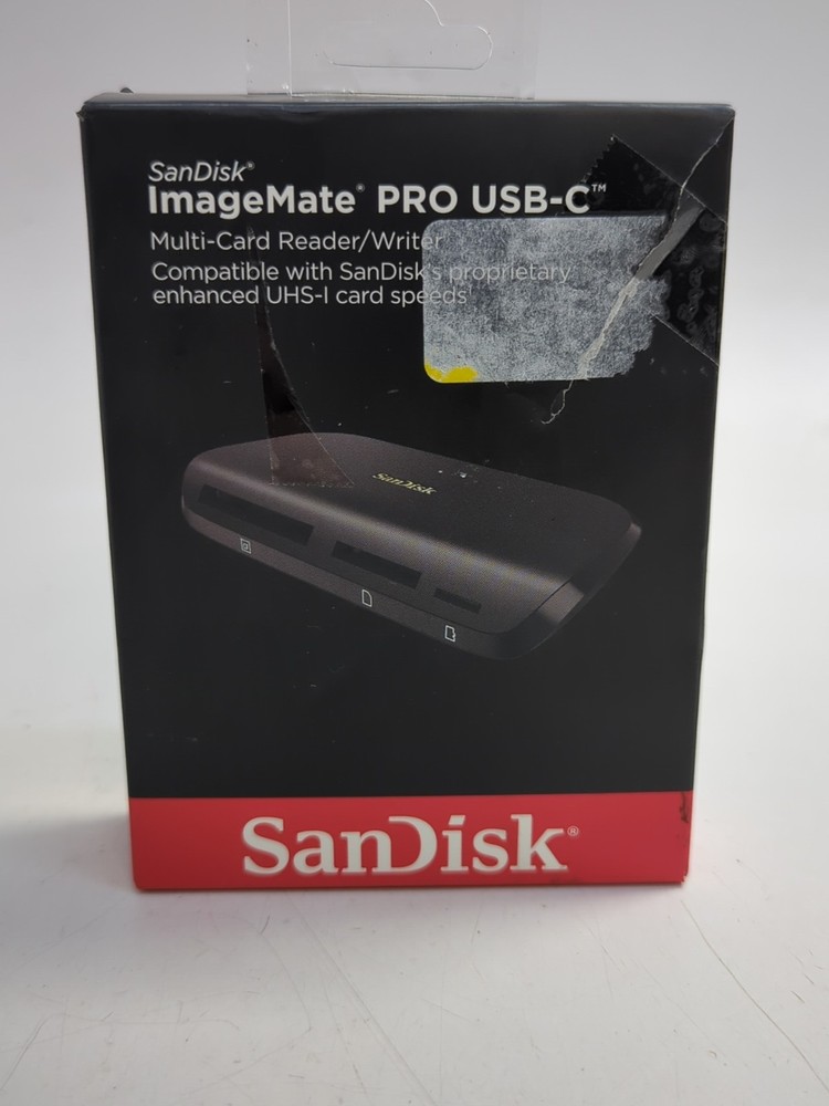 SanDisk ImageMate PRO USB-C Multi-Card Multi-Format Reader/Writer SDDR-A631
