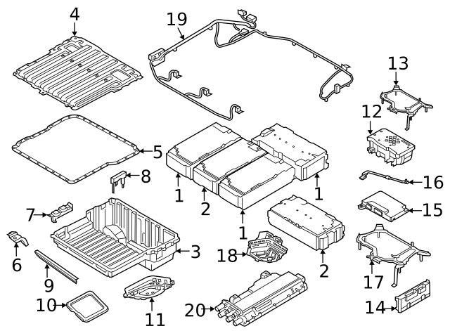 Genuine BMW Controller 61-44-5-A5F-4B3