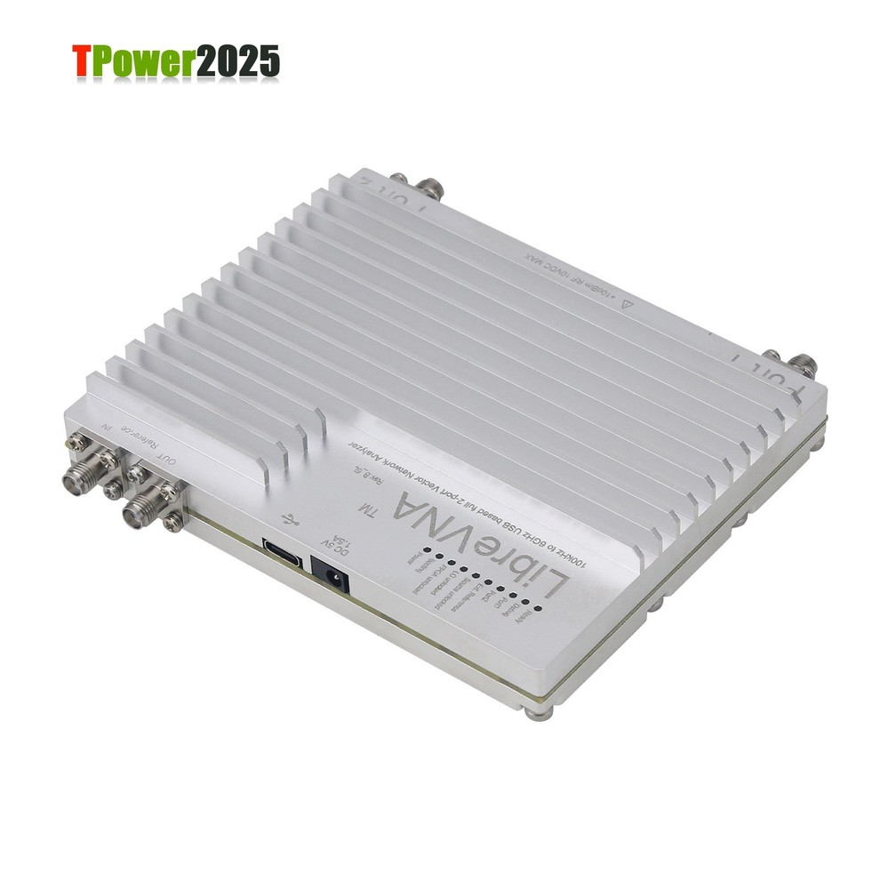 2025 Upgrade LibreVNA 100KHz-6GHz USB Based Full 2-Port Vector Network Analyzer