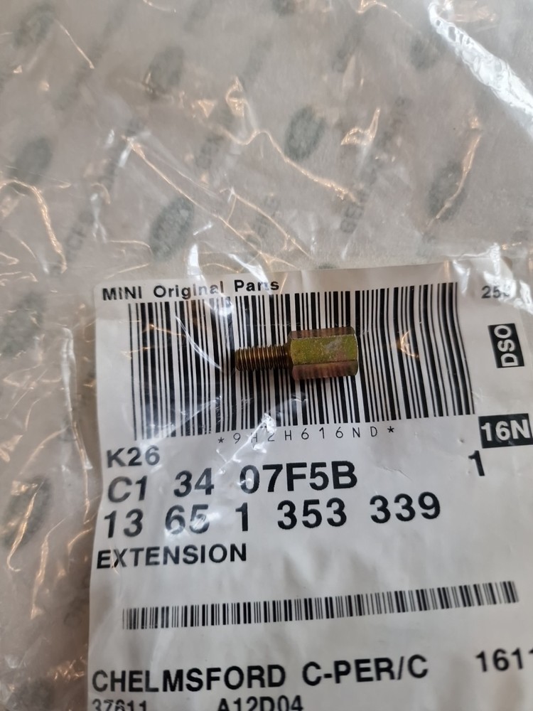 Genuine BMW Extension - 13651353339 - E30,E34,E30 M3,E34 M5