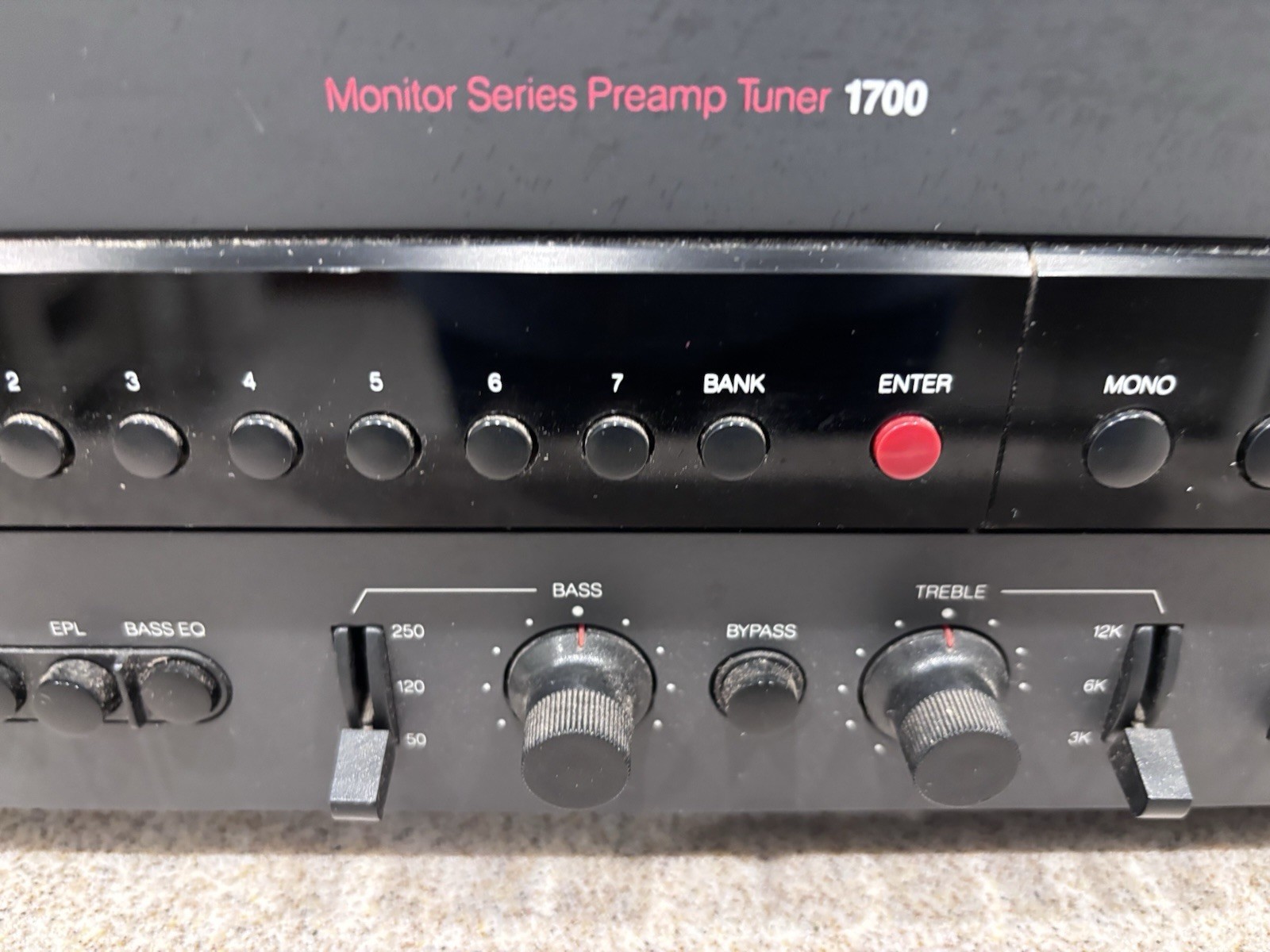 NAD Monitor Series 1700 Preamp Tuner NICE!