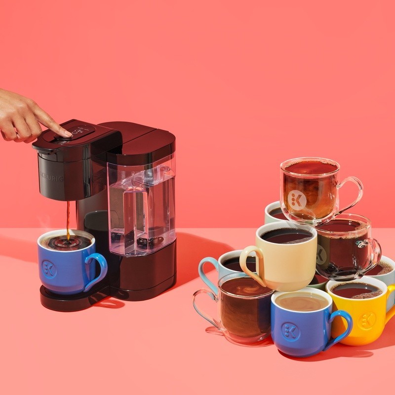 Single Serve Coffee Maker K-Cup Compatible Quick Brew Easy Clean Auto Off New