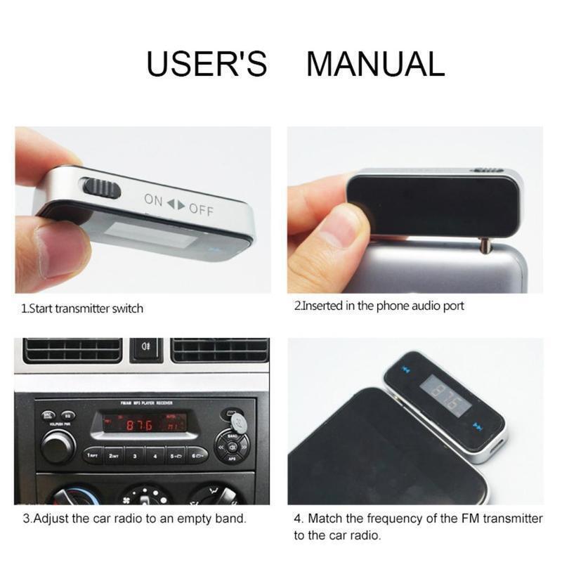 Car Kit Wireless Bluetooth FM Transmitter Radio MP3 Music 4 Player Phones E0K4