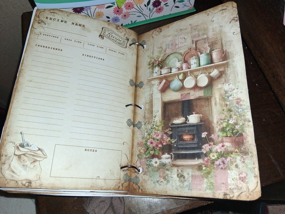 Favorite Recipes Junk Journal Scrapbook