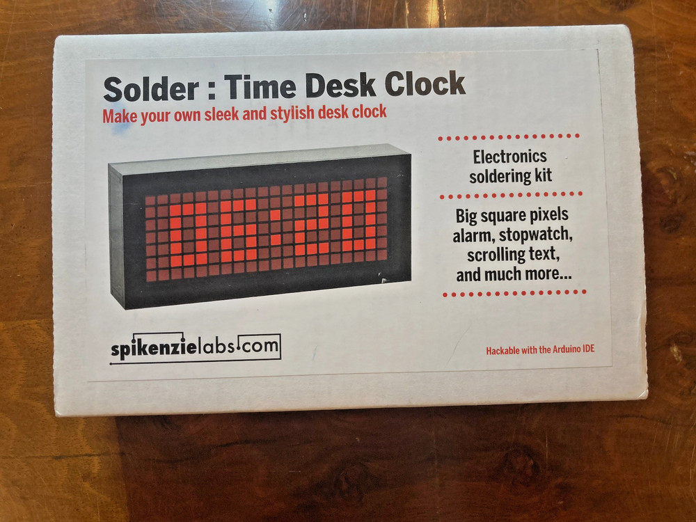 Solder: Time Desk Clock