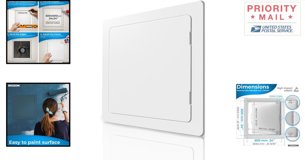 Versatile 24x24 Inch Access Door - Ideal for Plumbing & Electrical Needs