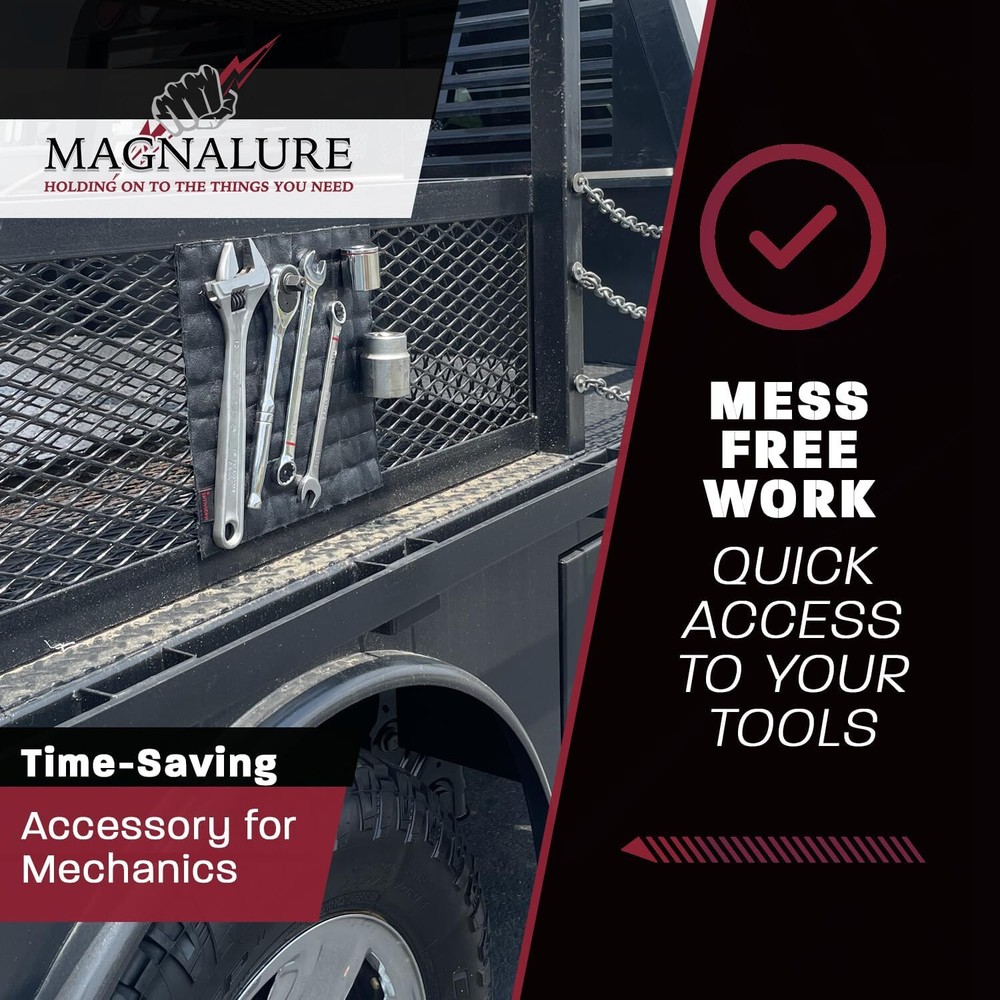 Double Sided 12X12 Magnetic tool Pad