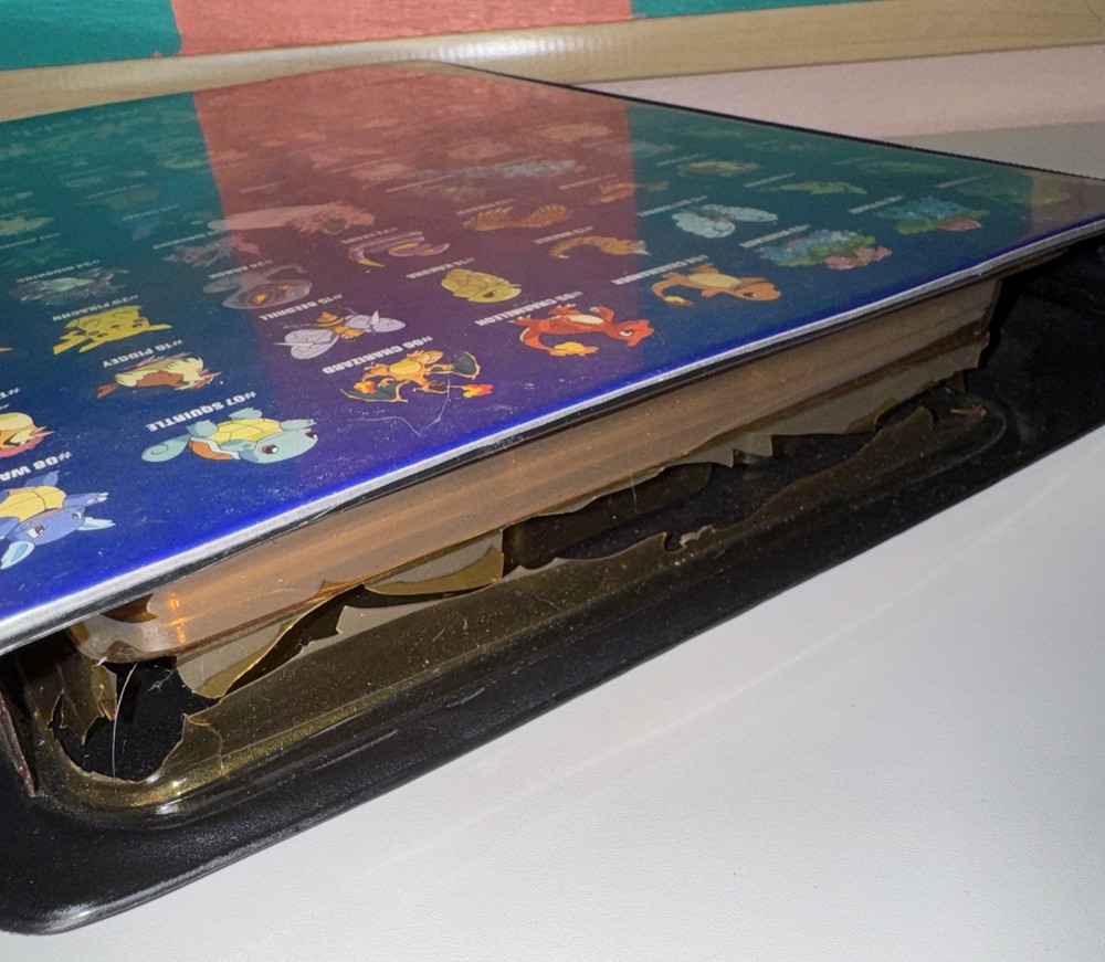 Vintage Pokemon Stack And sticker binder
