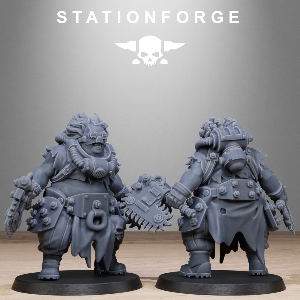 Techno Savage Barbarians from Station Forge