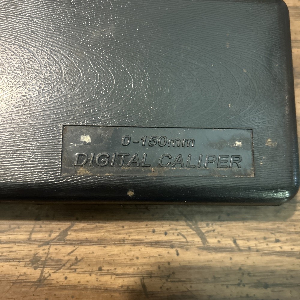 Nesco NM9560A Digital Caliper 6" 150mm Case Instructions NICE!