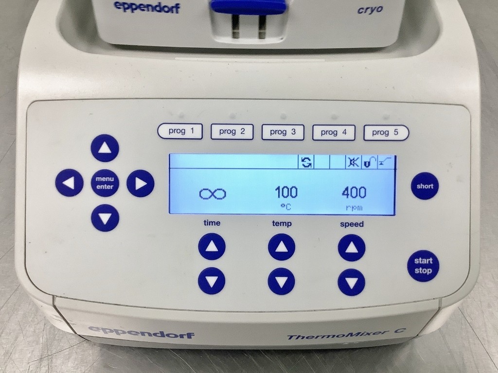 Eppendorf Thermomixer C with Cryo Thaw Block TESTED with Warranty SEE VIDEO