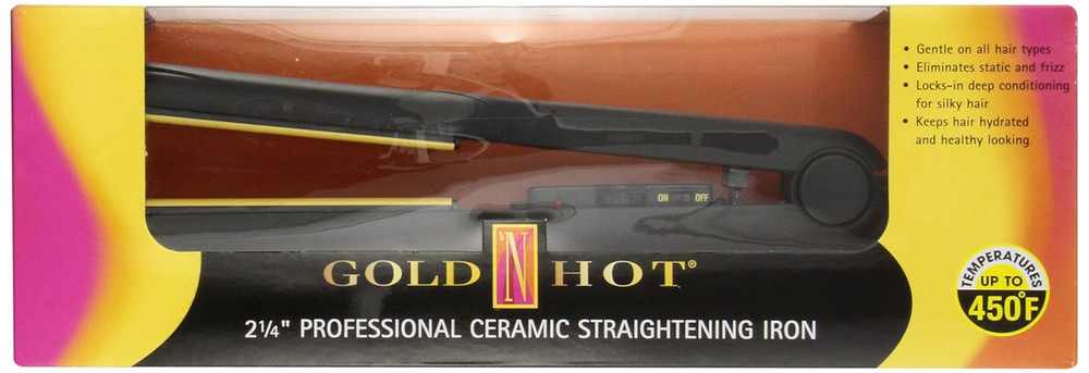GH2145 2-1/4" Professional Ceramic Flat Iron